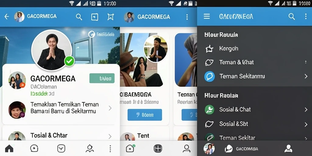 Tampilan antarmuka GACORMEGA yang menarik dan mudah digunakan.