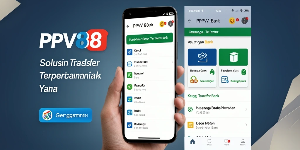 Antarmuka pengguna PPV88 yang intuitif untuk transfer bank.