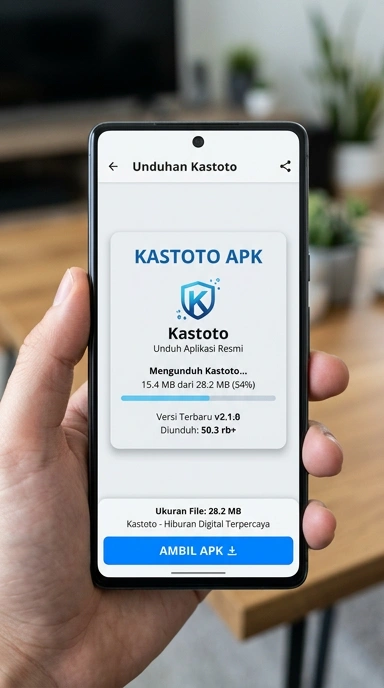 Tampilan halaman APK kastoto